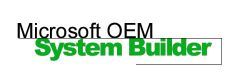 Microsoft OEM system builder